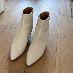 The row leather ankle boots